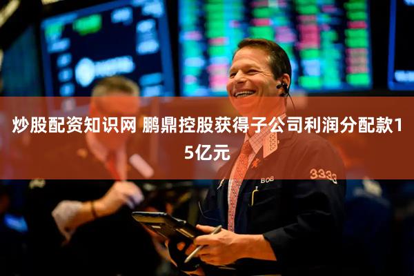 炒股配资知识网 鹏鼎控股获得子公司利润分配款15亿元